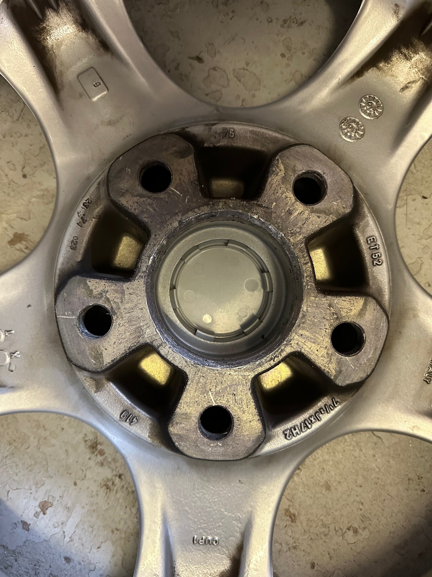 Pair of replica ‘Cup 1’ 7.5J x 17” forged alloy wheels for Porsche 911 (964)