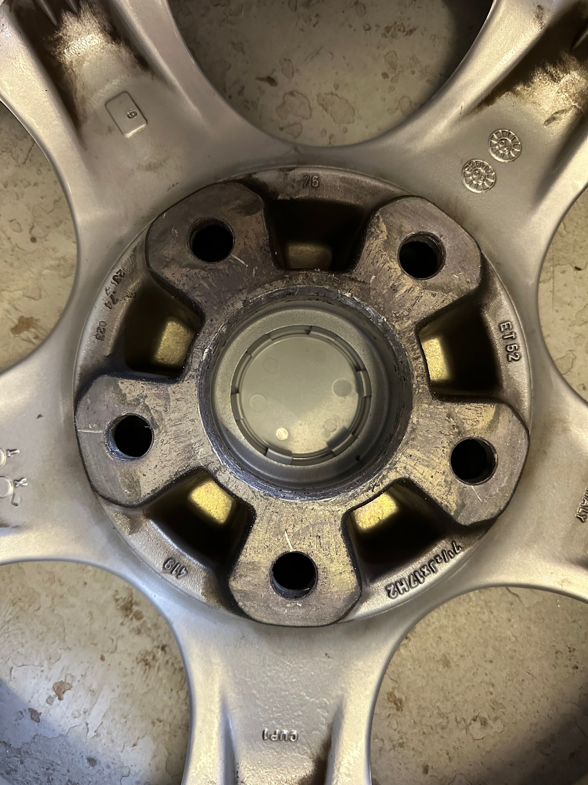 Pair of replica ‘Cup 1’ 7.5J x 17” forged alloy wheels for Porsche 911 (964)