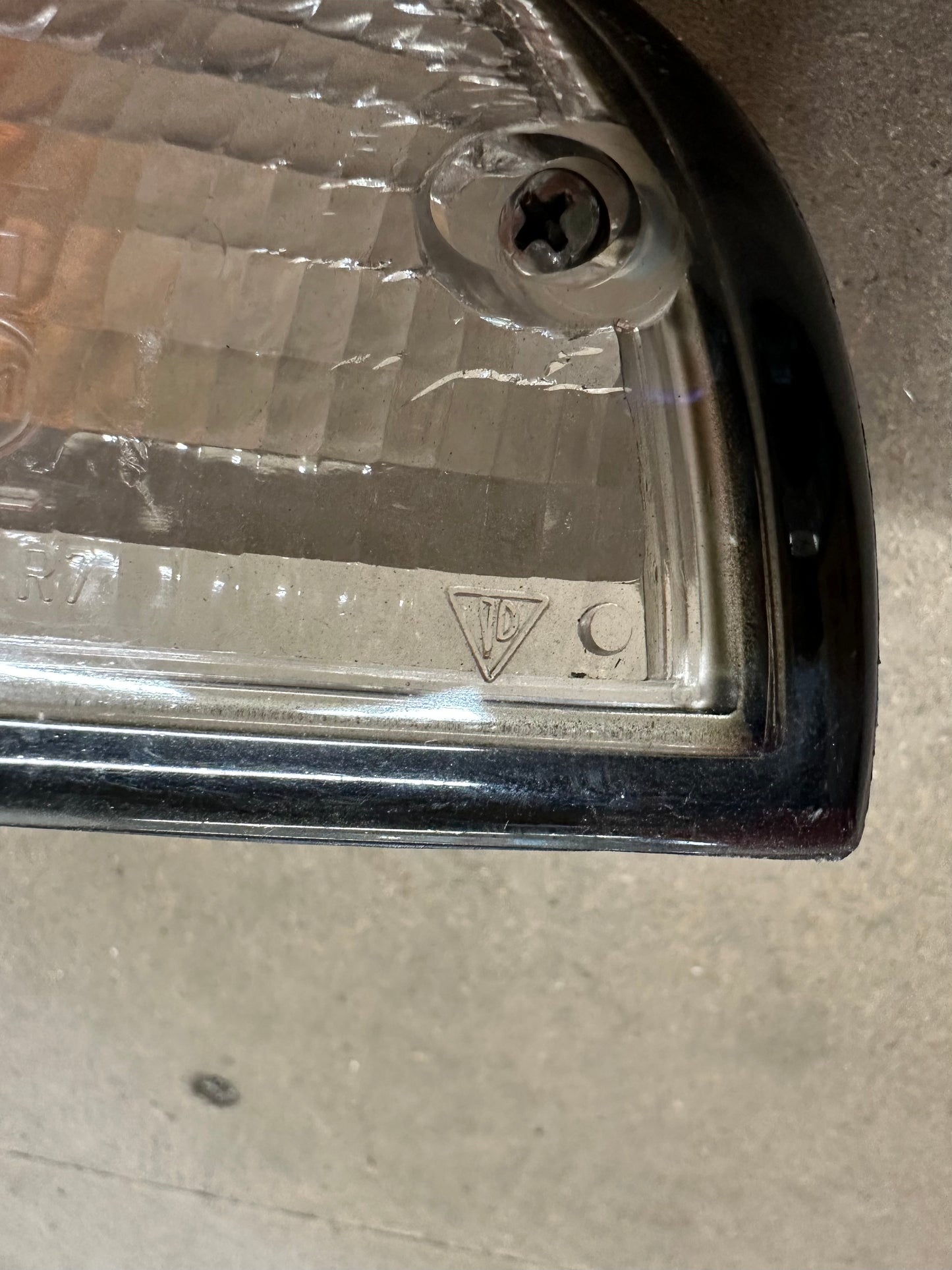 Porsche 911 turn indicator lens euro-spec 1973 onwards