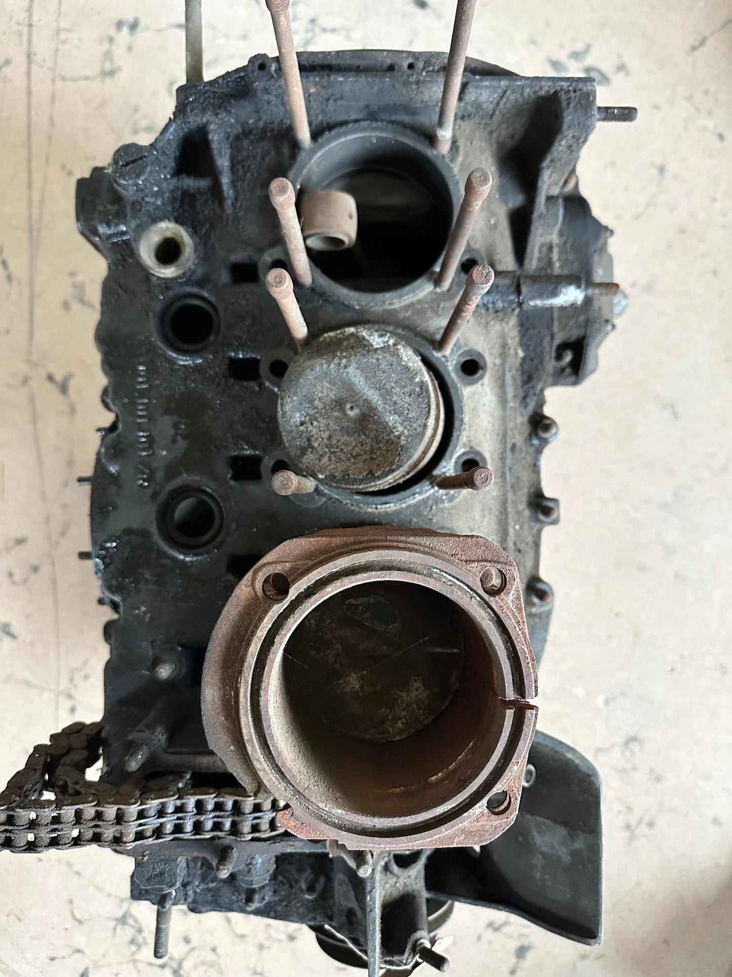 Porsche type 911/91 bottom end engine for 911 F-model 2.4l (1973 MY / CIS)
