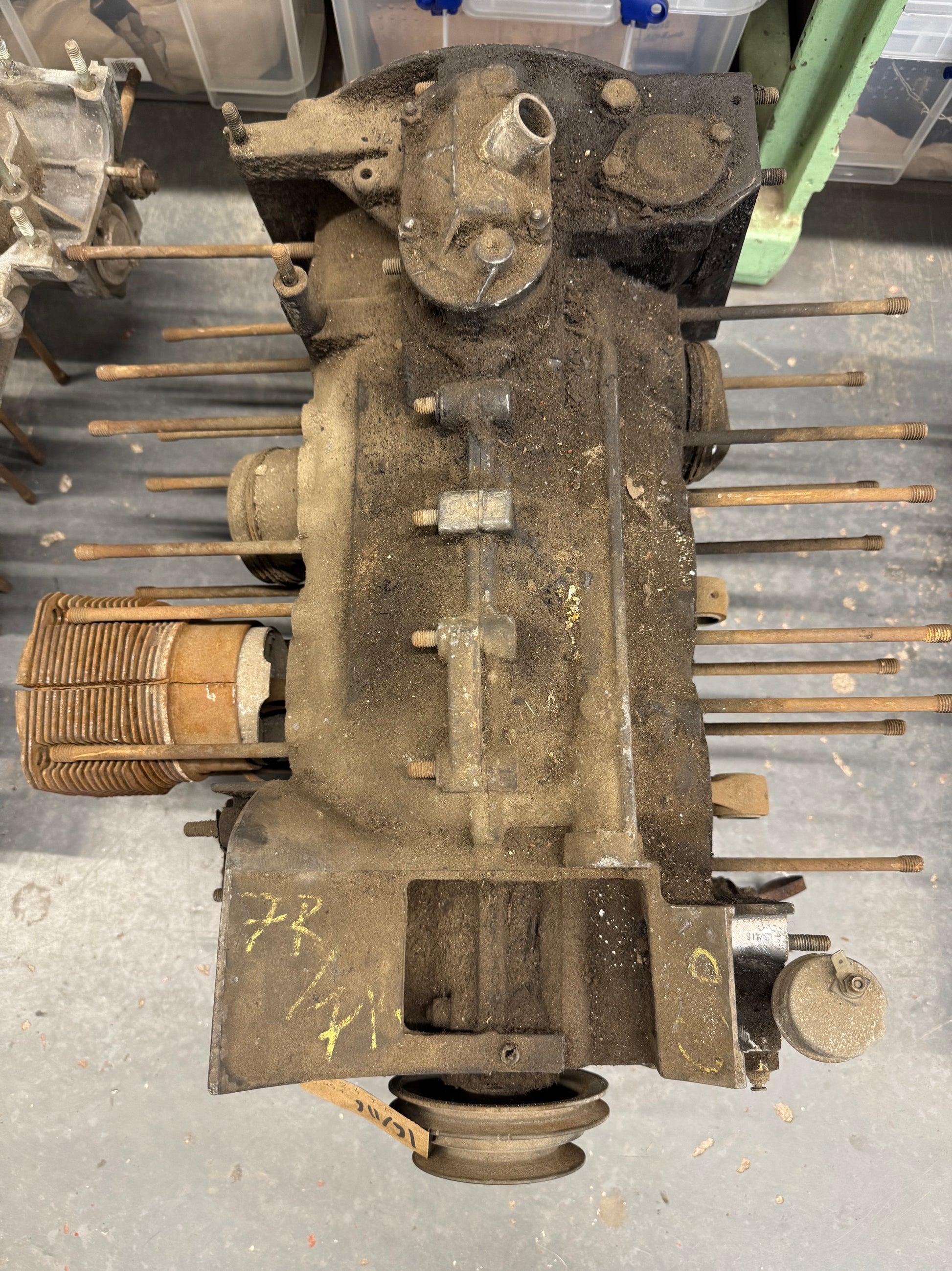 Porsche type 911/91 bottom end engine for 911 F-model 2.4l (1973 MY / CIS)