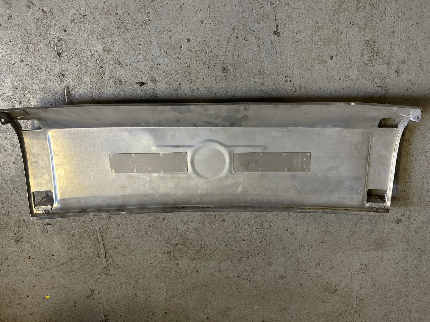 Reproduction aluminium rear panel for 911 F-model
