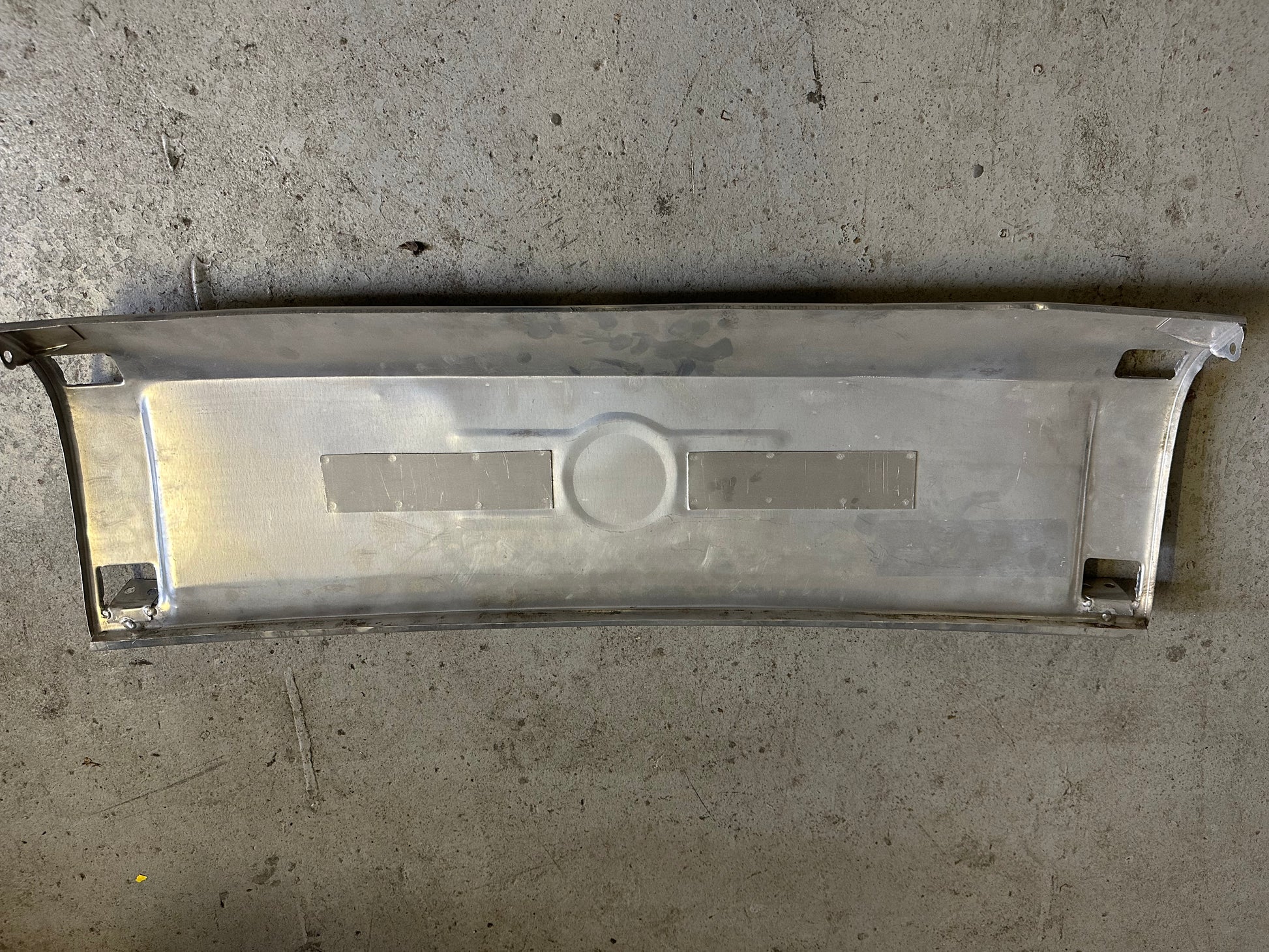 Reproduction aluminium rear panel for 911 F-model
