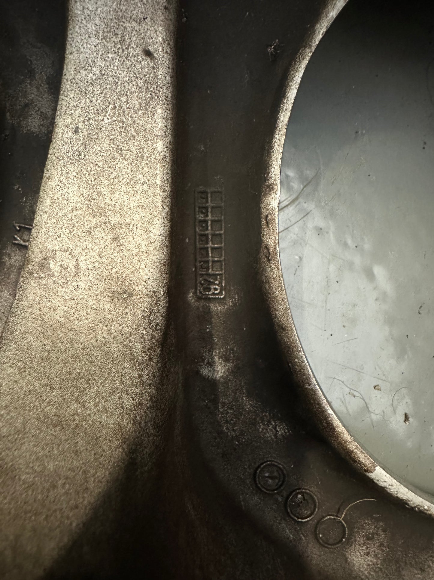 Set of genuine Porsche 7J x 17" & 8J x17" Cup 1 alloy rims