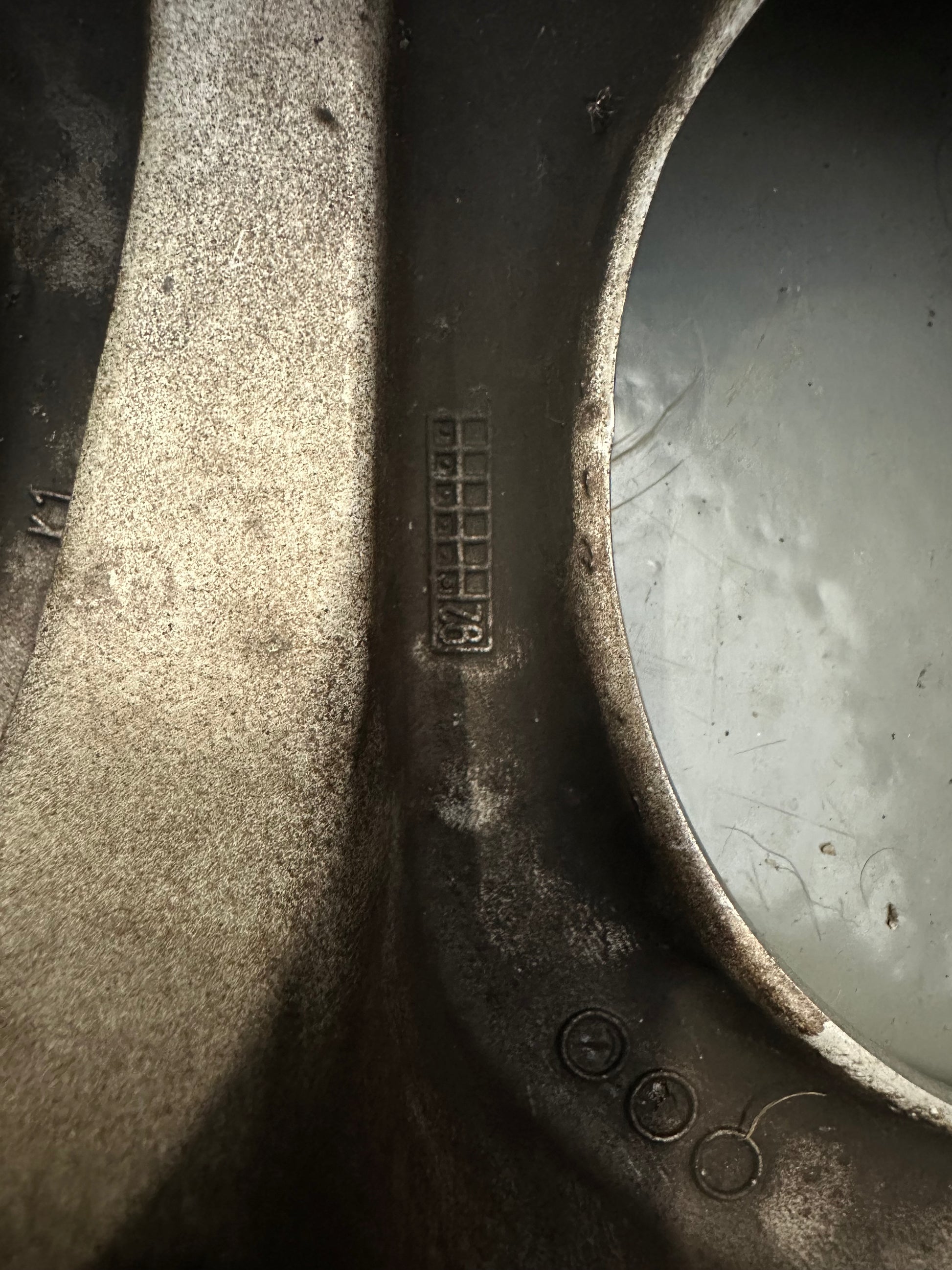 Set of genuine Porsche 7J x 17" & 8J x17" Cup 1 alloy rims