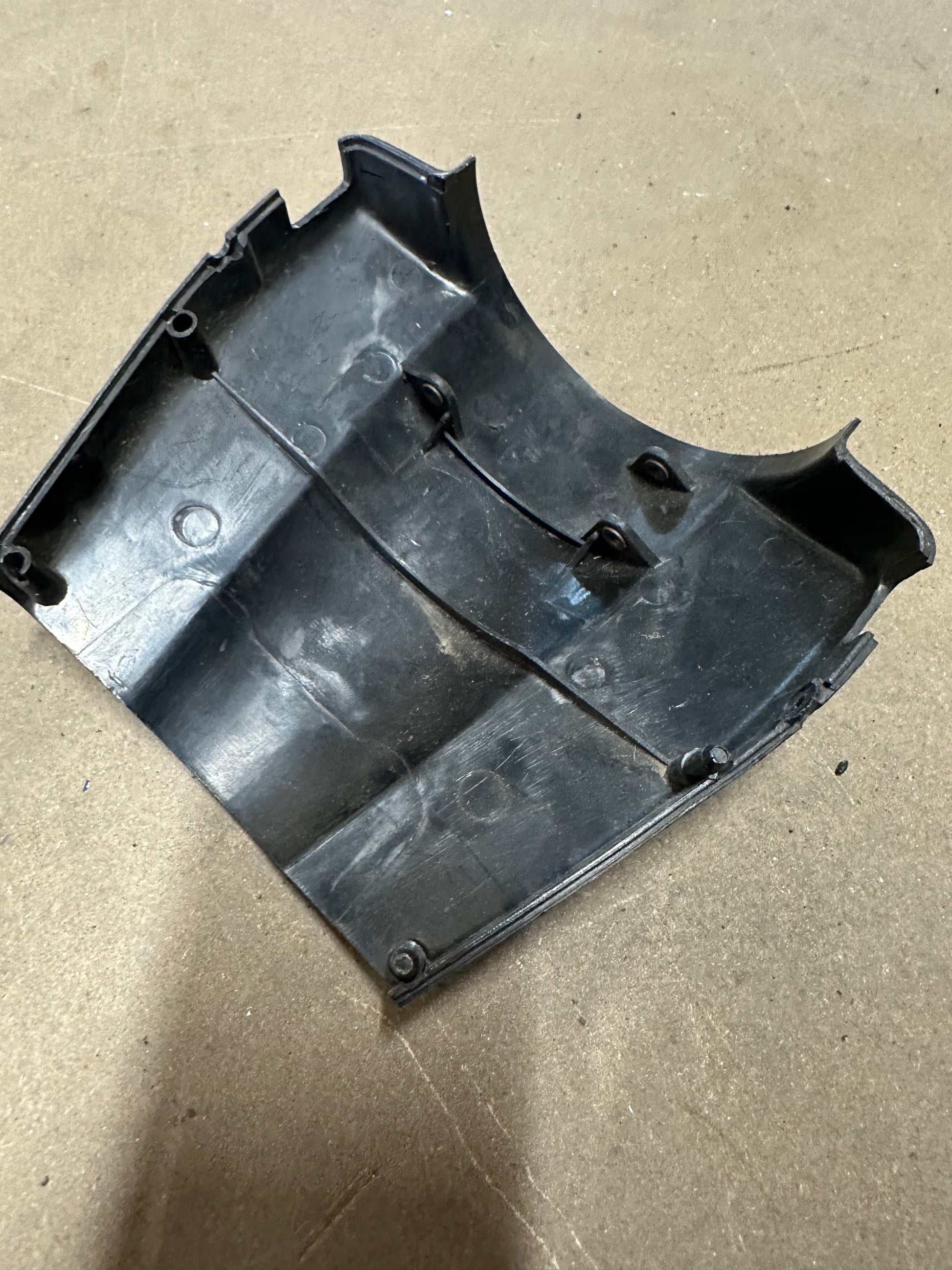 Genuine Porsche steering column cover, upper half for 911/912, p/n 901.613.311.01